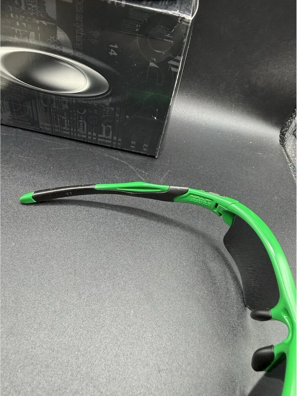Oakley Half Jacket 2.0 XL Polished Green/Black Iridium Lenses